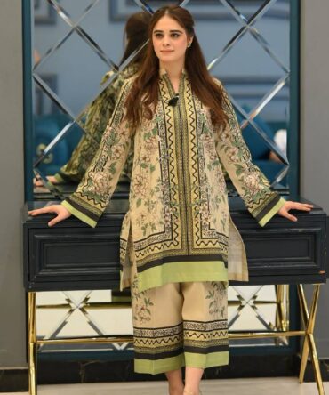 Pehnava Style Pure Natural Crepe With Digital Print Co-Ord Set