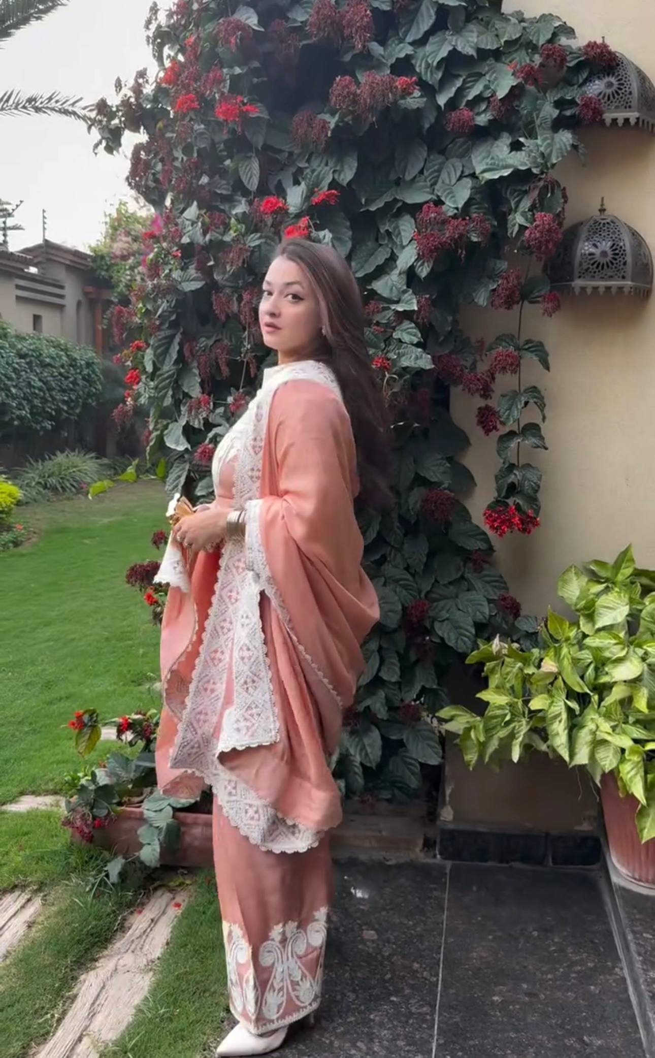 Pehnava Style Pure Dull Satin Silk With Embroidery Work Kurtie Palazzo And Duppatta - Image 8