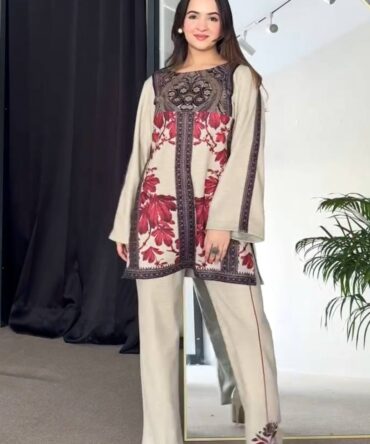 Pehnava Style Pure Natural Crepe With Digital Print Co-Ord Set