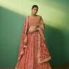 Pehnava Style Georgette Semi Stitched Lehenga