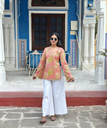 HANIA CORSET BACK KURTI