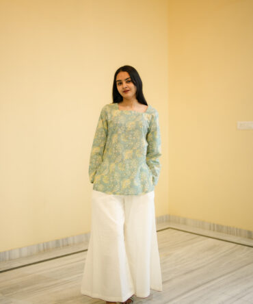 MAHEEN CORSET BACK KURTI