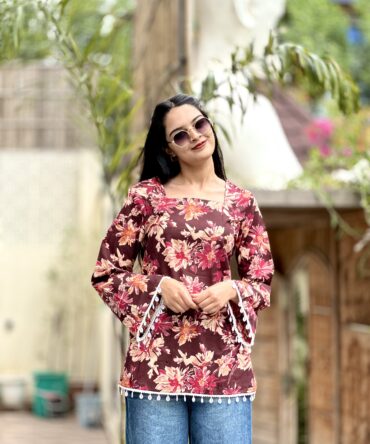 MAYUR CORSET BACK KURTI