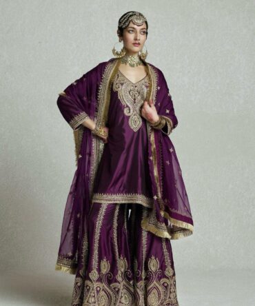 ENHANCE THE BEAUTY OF YOUR WARDROBE WITH THIS NEWLY LAUNCHED FLAIRED KURTI-PLAZZO SET