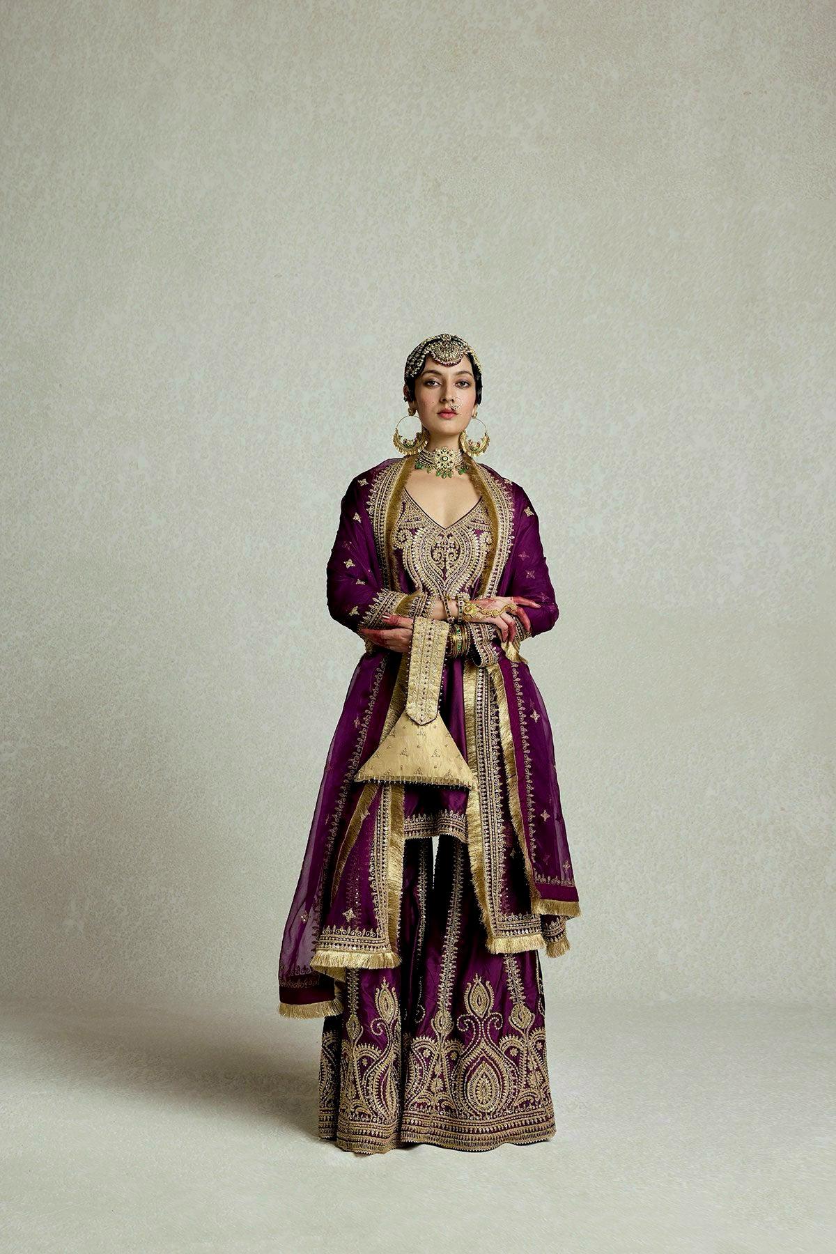 ENHANCE THE BEAUTY OF YOUR WARDROBE WITH THIS NEWLY LAUNCHED FLAIRED KURTI-PLAZZO SET - Image 8