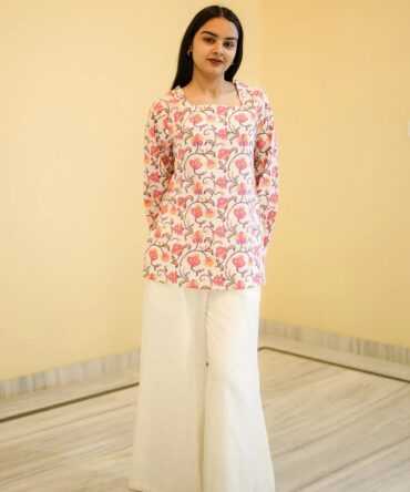 SAAZ CORSET BACK KURTI